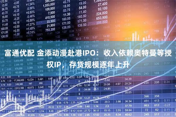 富通优配 金添动漫赴港IPO：收入依赖奥特曼等授权IP，存货规模逐年上升